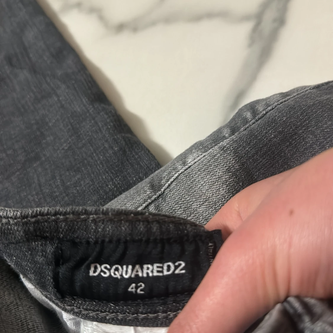 Grå slim fit jeans  från Dsquared2 - 3