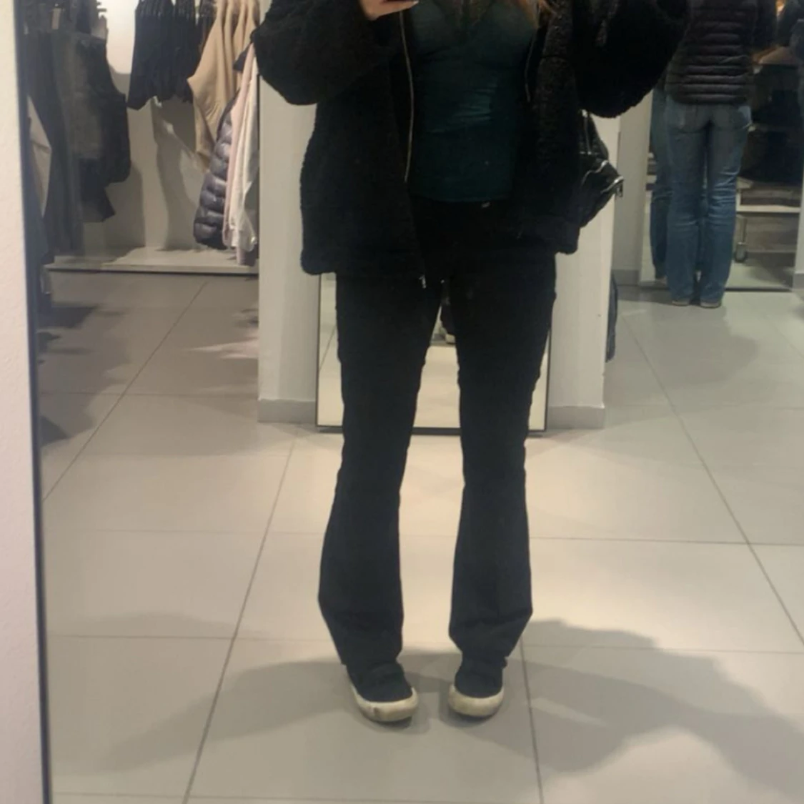 Svarta kostymbyxor - 2