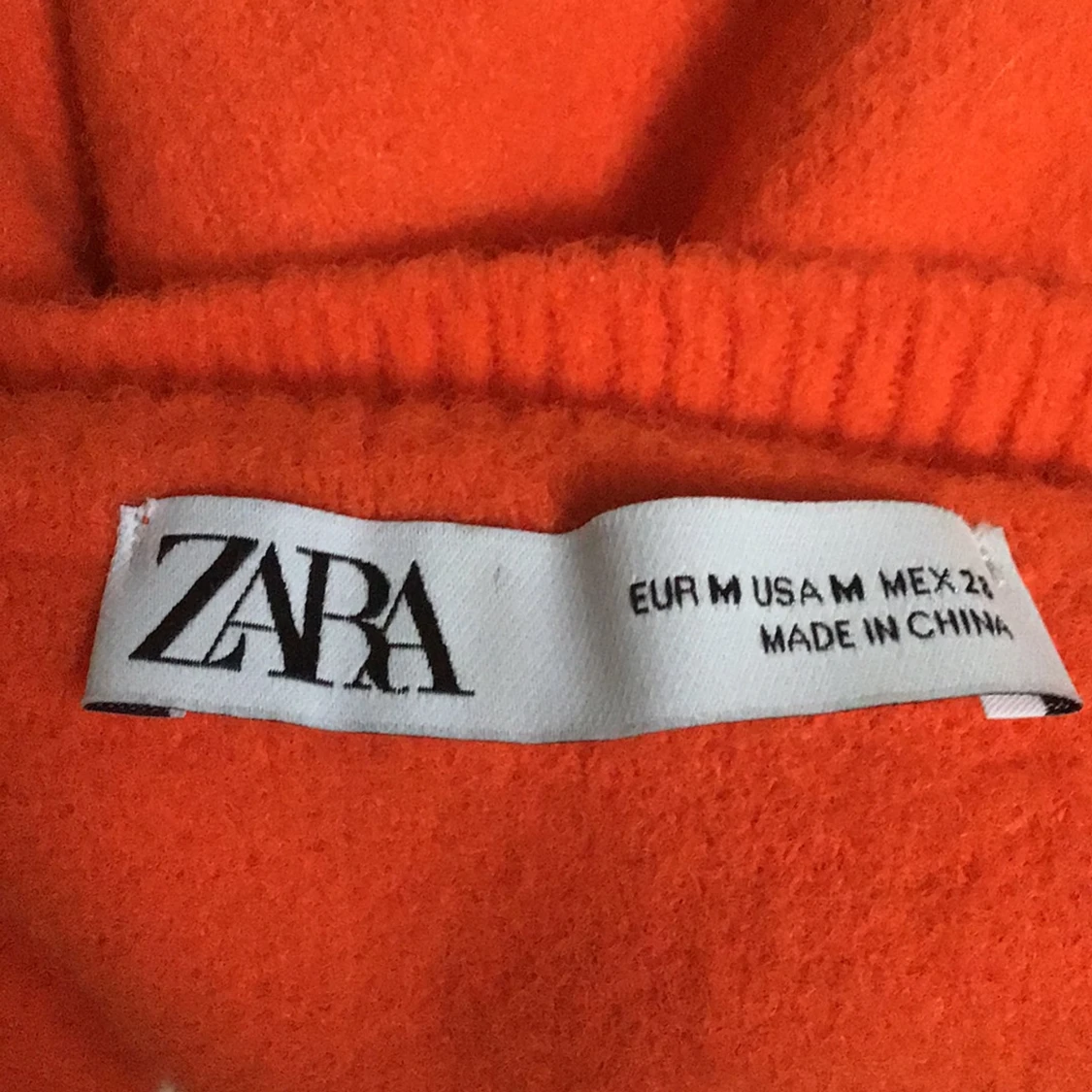 Orange polotröja från Zara, M - 2