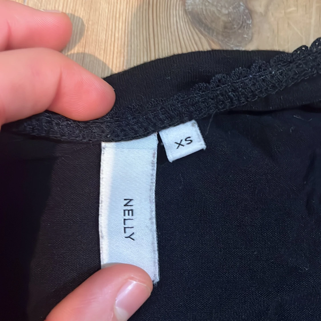 Svart långärmad topp från Nelly XS - 2