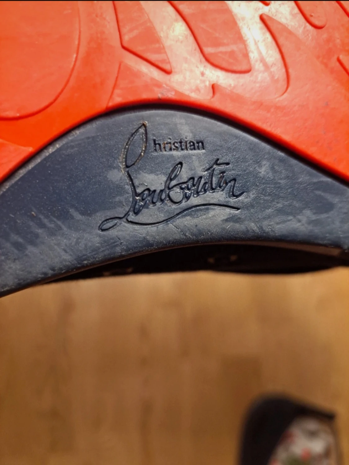 Marinblå Louboutins  - 2