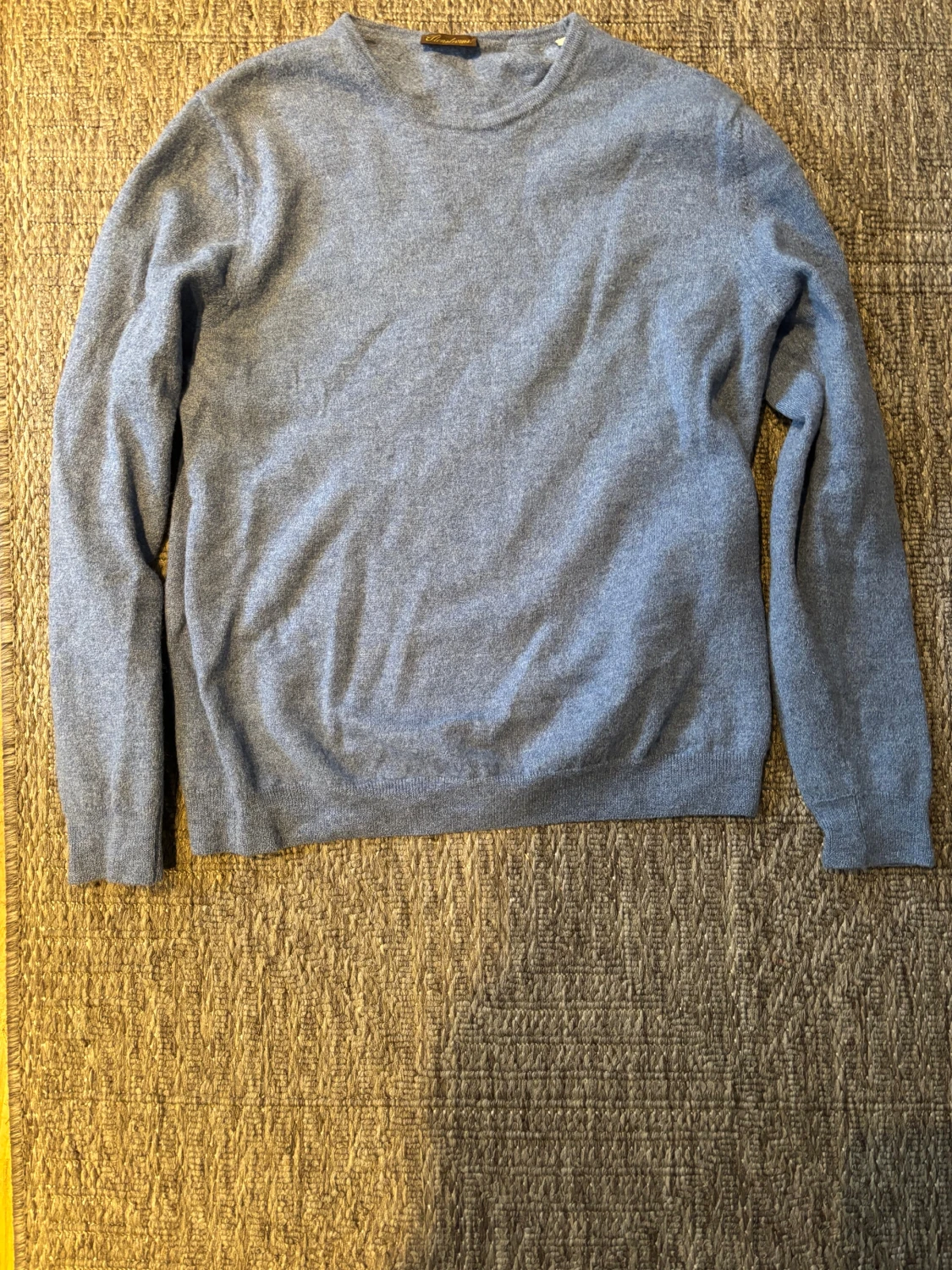 Stenströms blå stickad tröja