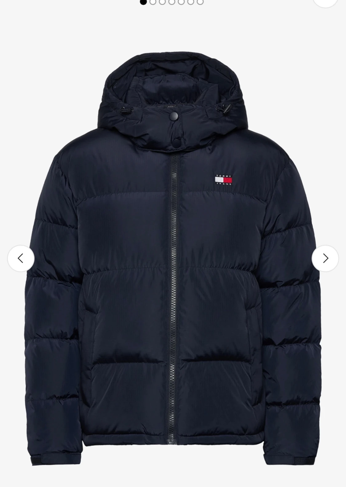 Mörkblå pufferjacka från Tommy Jeans