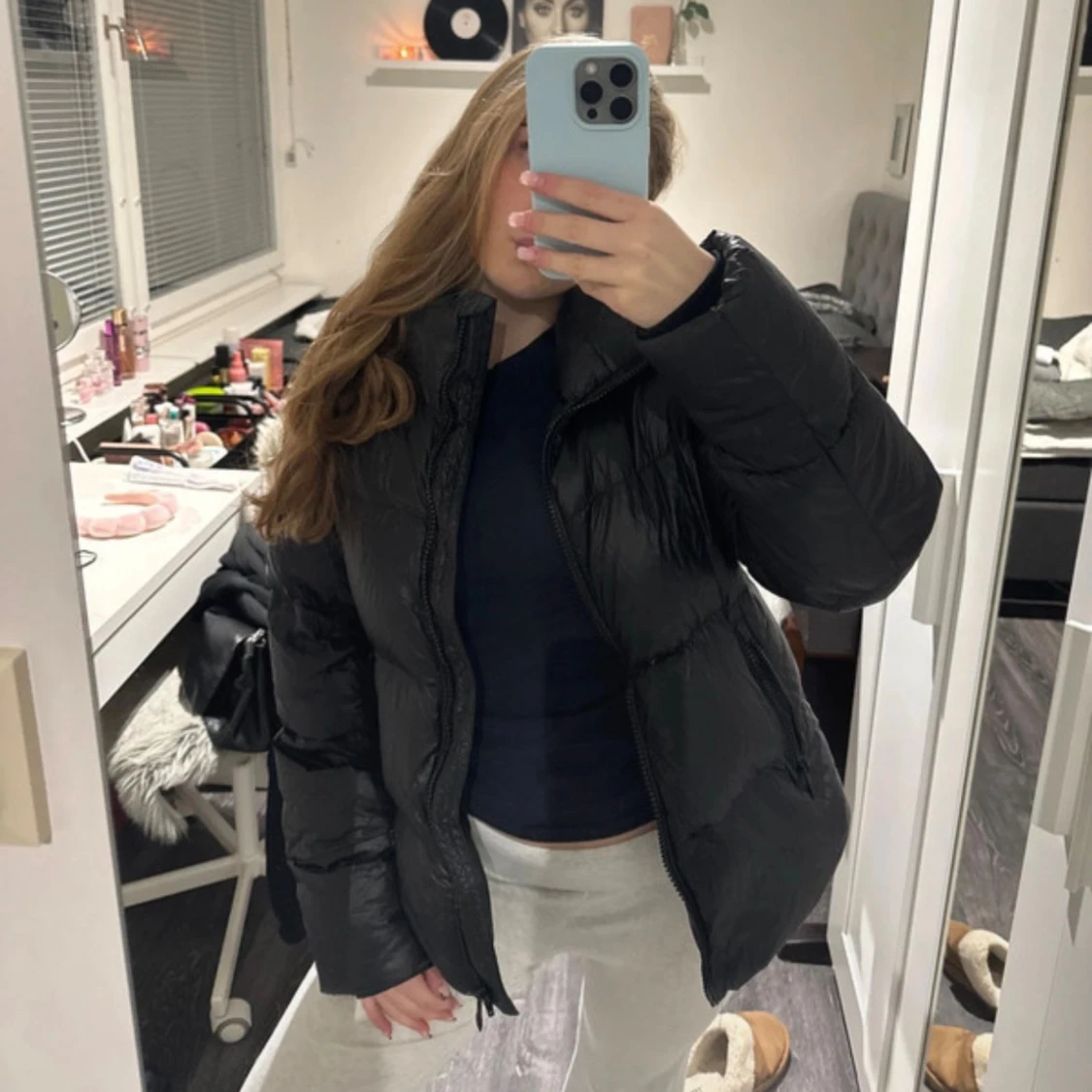 Svart vinterjacka  - 1