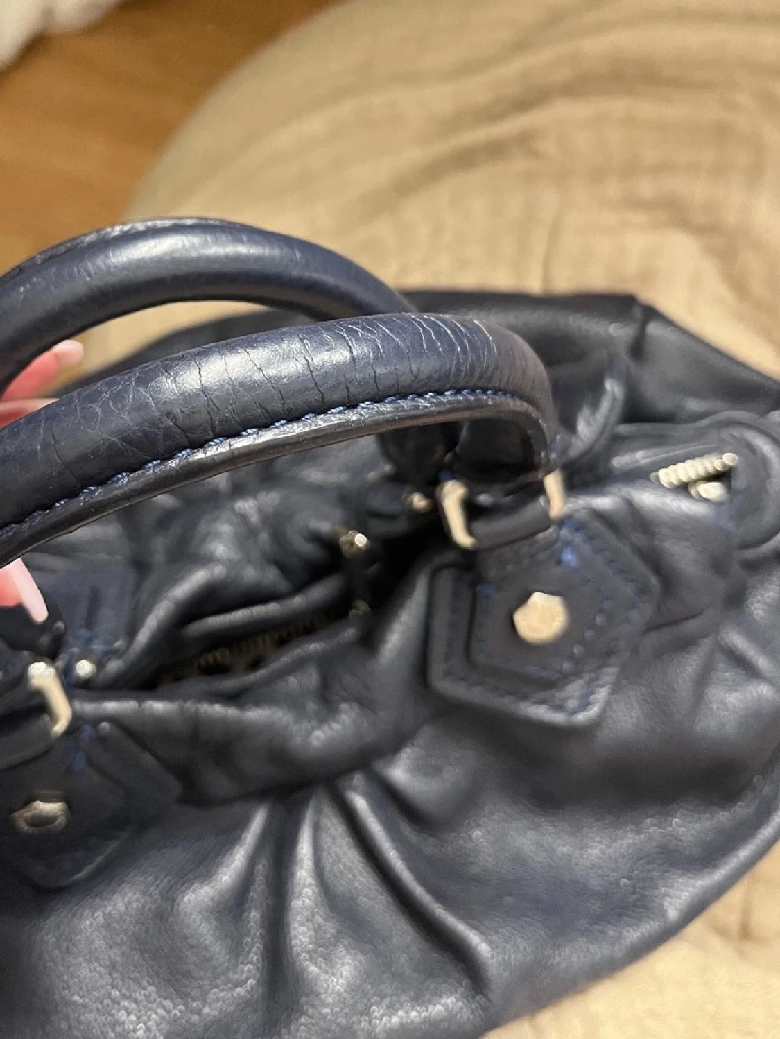 Marc Jacobs väska mörkblå - 5