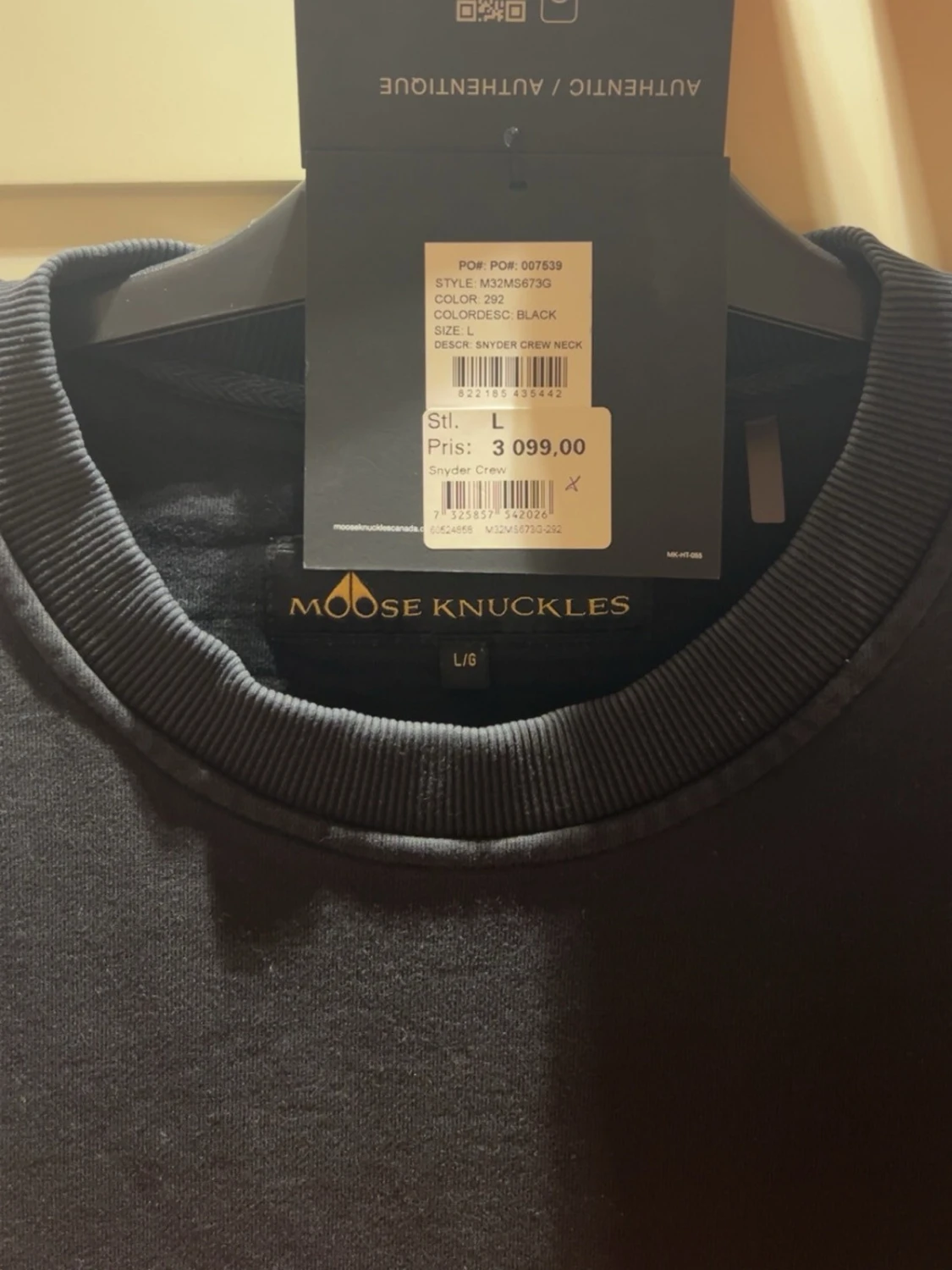 Moose Knuckles tröja  - 1