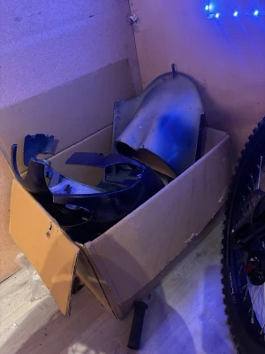 vivacity bak kåpor - vivacity bak kåpor i ok skick