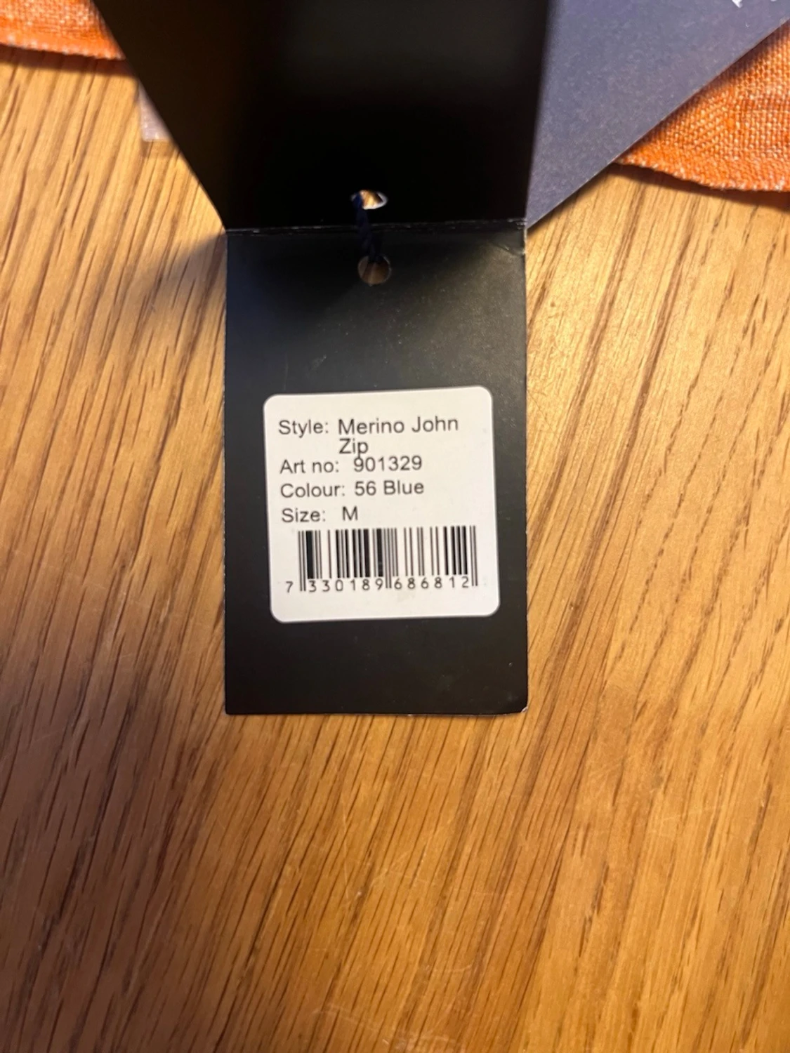 Blå halvzip tröja från Morris - 4