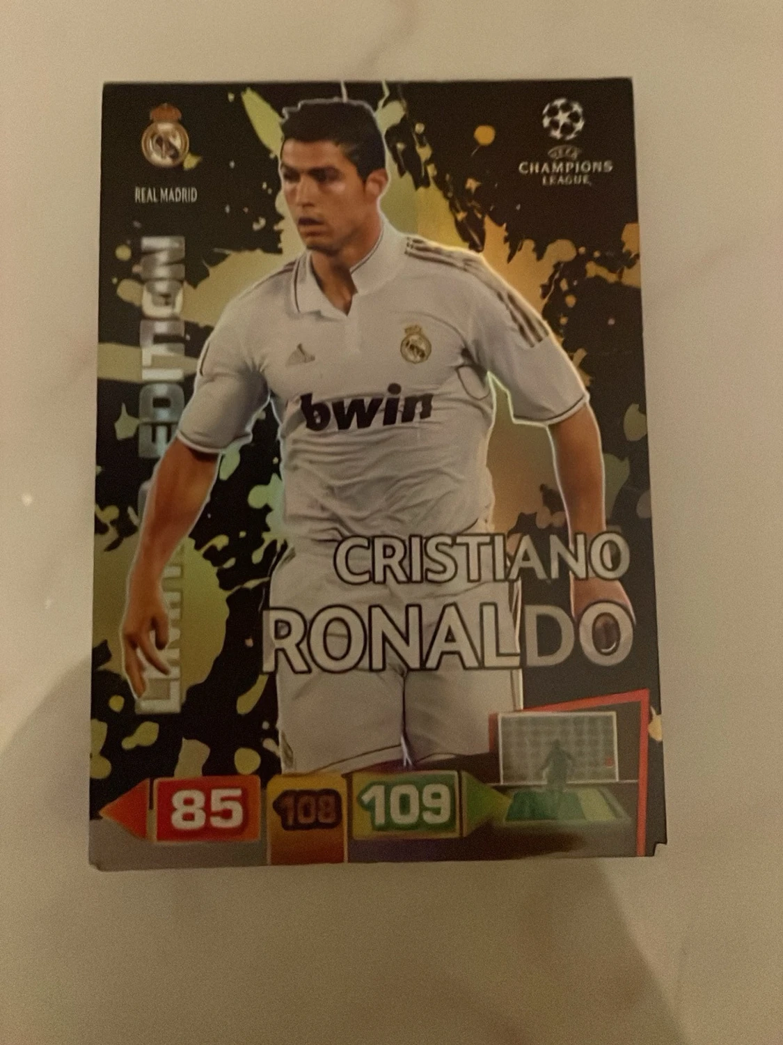 Cristiano Ronaldo Limited Edition-kort