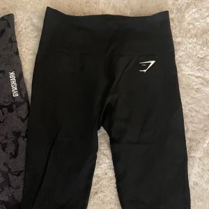 Gymshark vital seamless 2.0  - Svarta seamless leggings från Gymshark med hög midja 