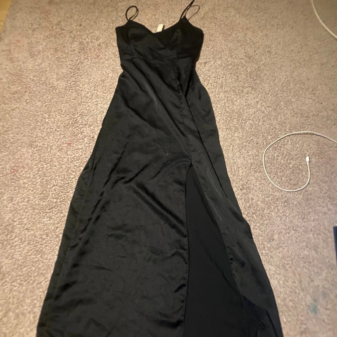 Svart långklänning från Nio Collection