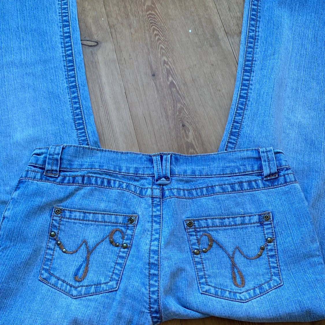 Blå bootcut jeans från Dorothy Perkins - 1