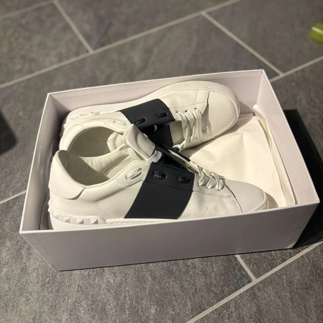 Valentino Garavani Open sneakers vit/svart - 1