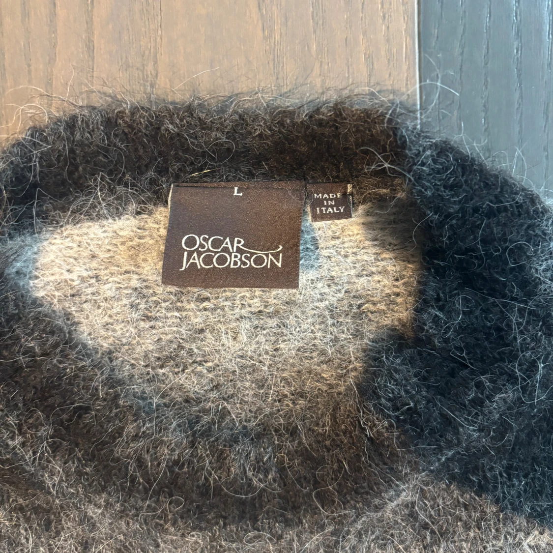 Randig stickad tröja Oscar Jacobson - 2