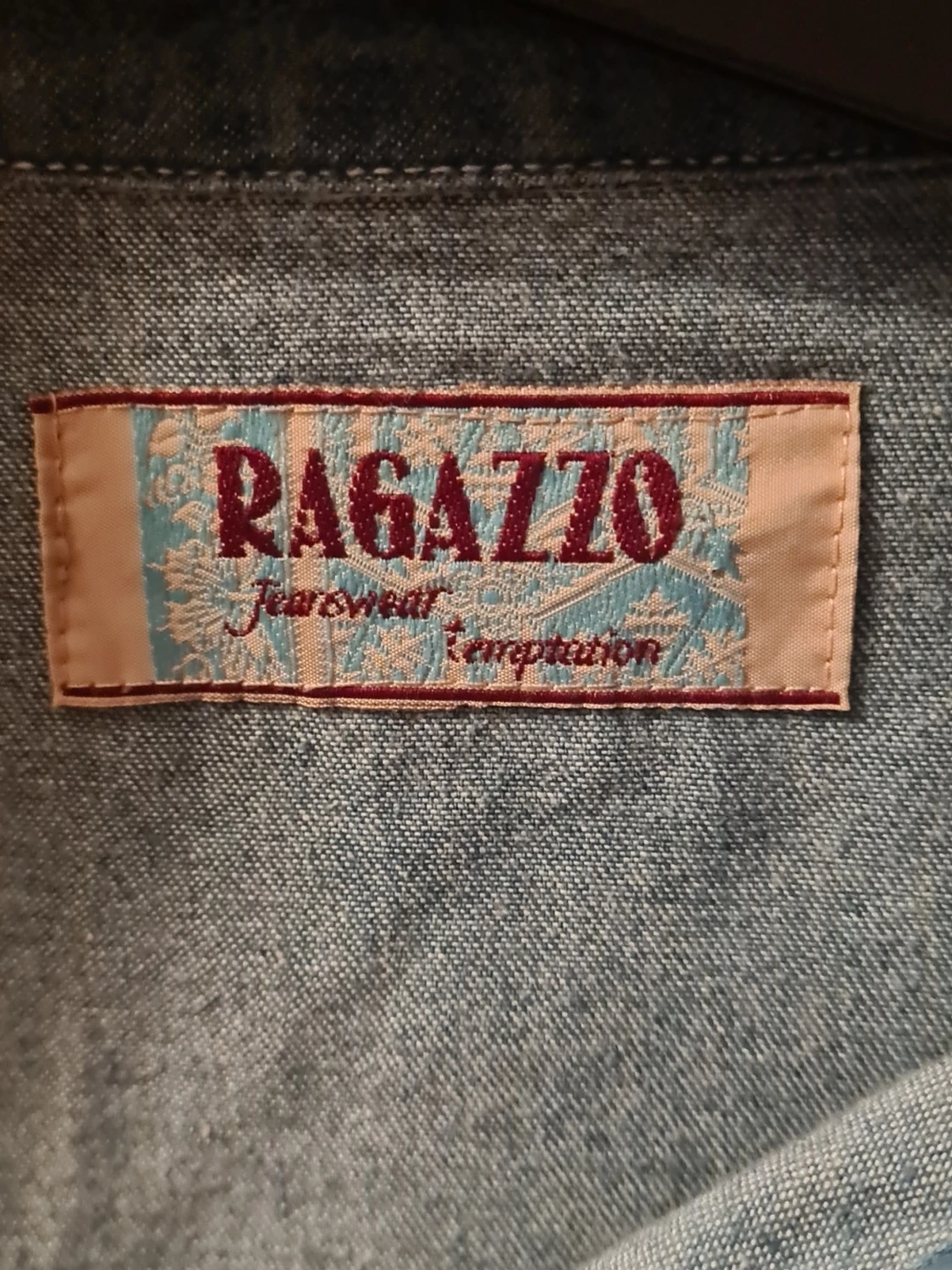 Blå jeansskjorta från Ragazzo - 2
