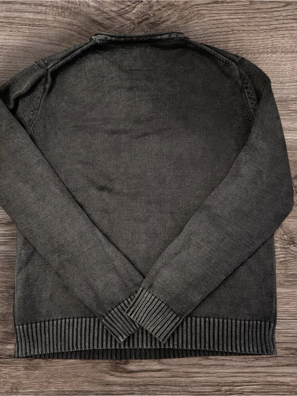Svart stickad tröja Morris M - 3