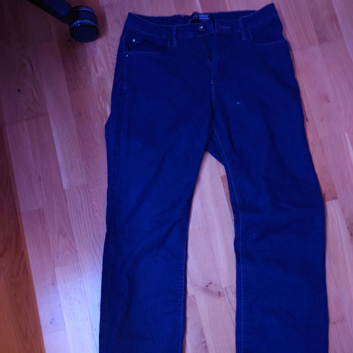 Mörkblå Comfort Straight jeans Esmara