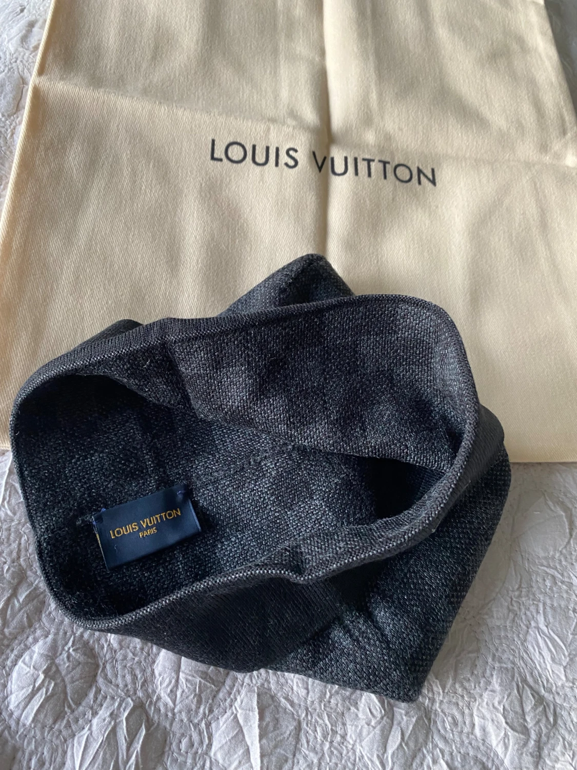 Svart Louis Vuitton  mössa - 1