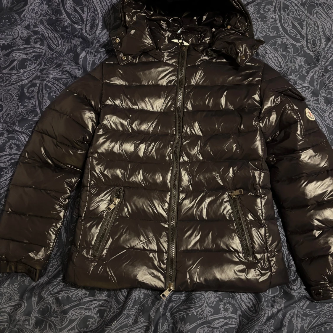 Svart pufferjacka från Moncler - 2