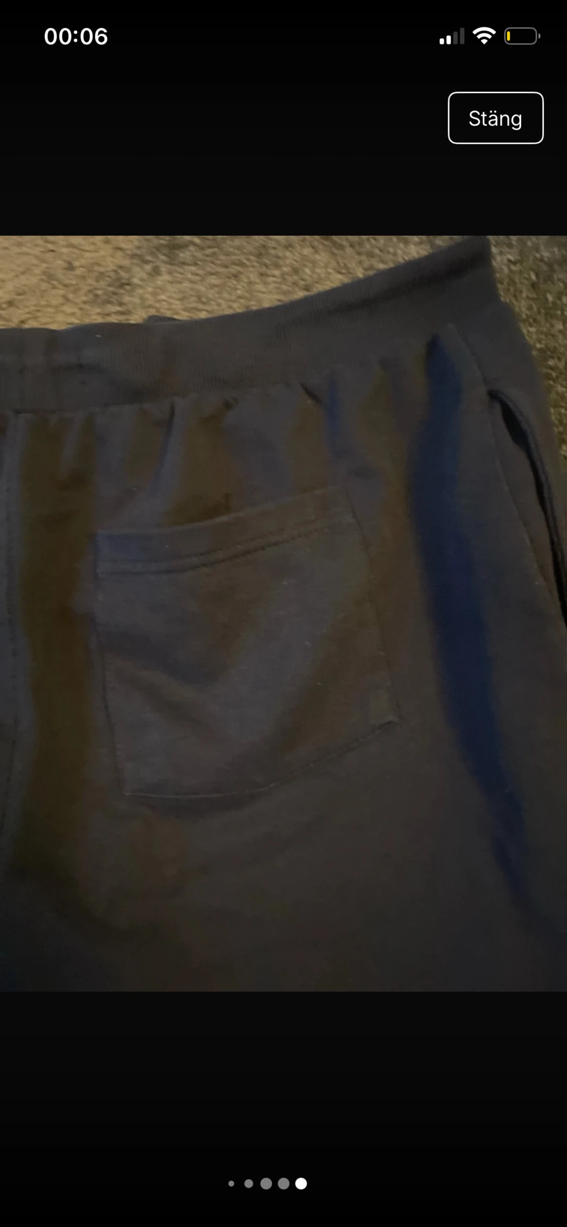 Svarta mjukisbyxor Vinson Original - 6