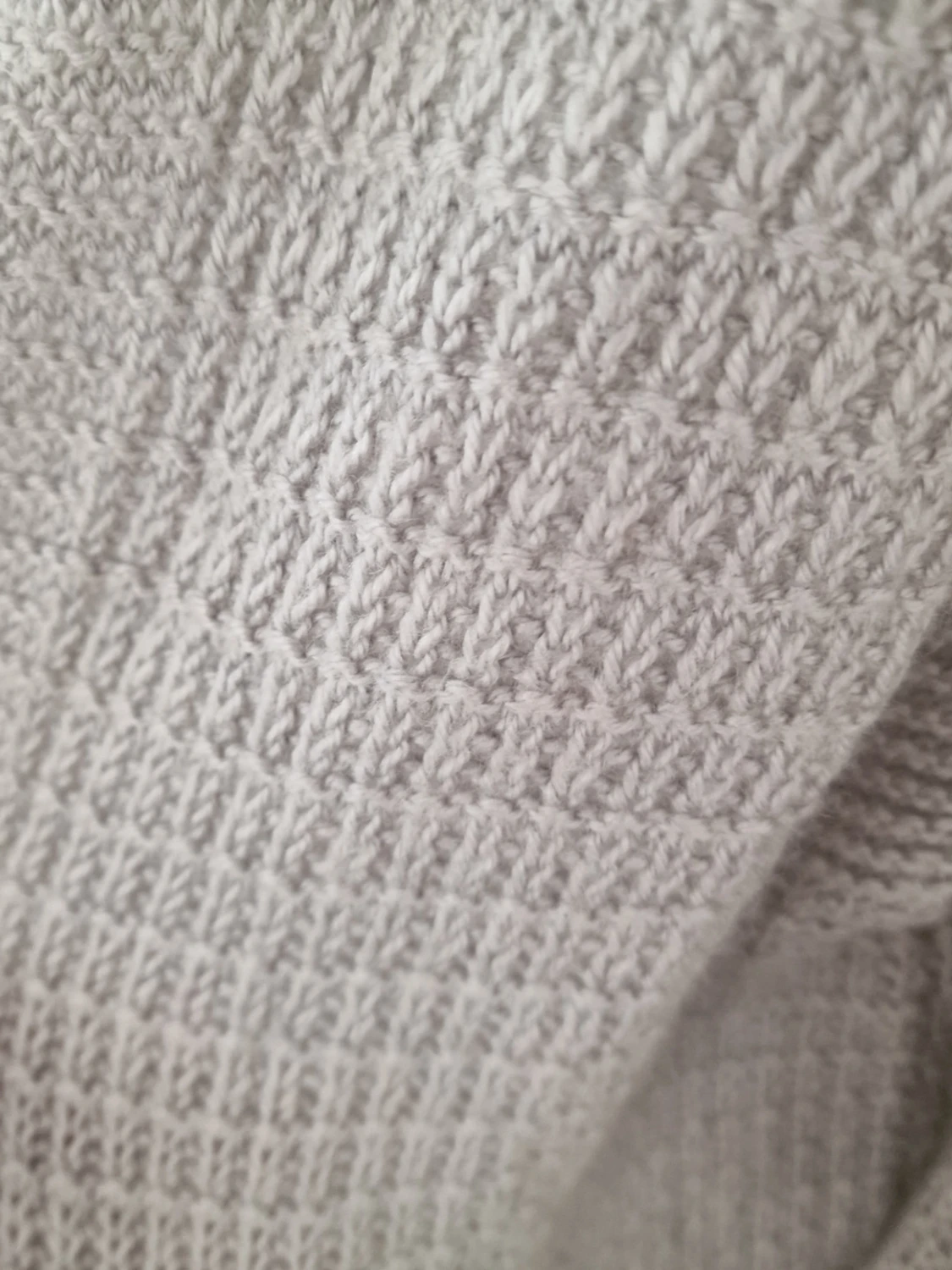 Grey oversized cardigan - 1