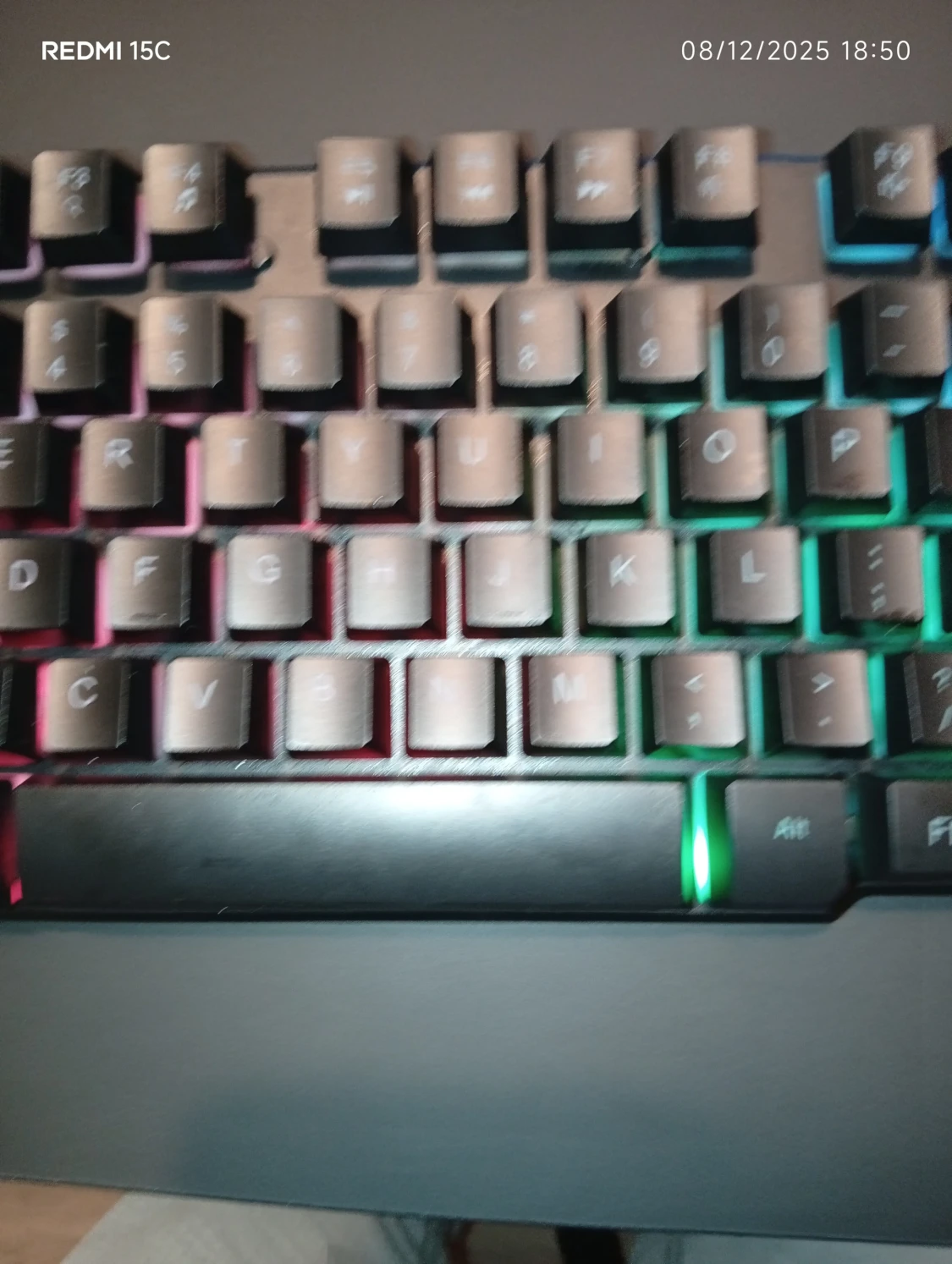 T-WOLF Rainbow Backlit Game Keyboard - 3