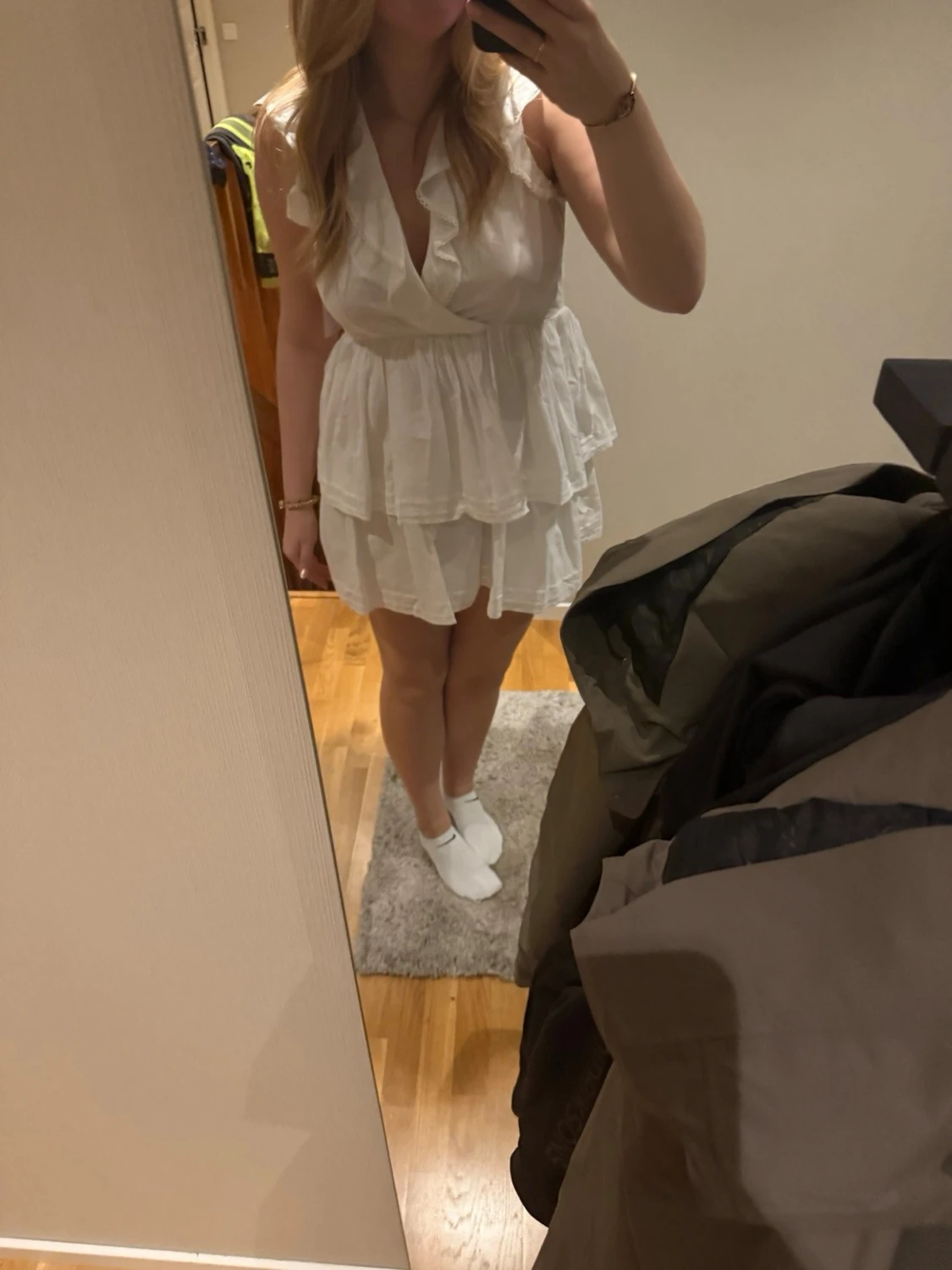 Vit studentklänning Nelly - 2