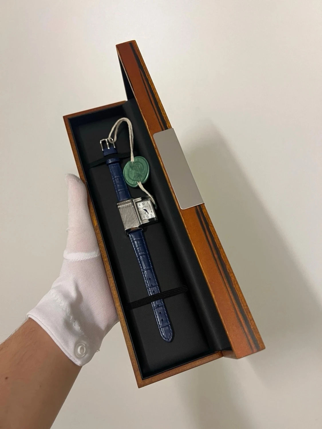 Svensk. Exklusiv herrklocka d’Verso – elegant tvåsidig design - 1