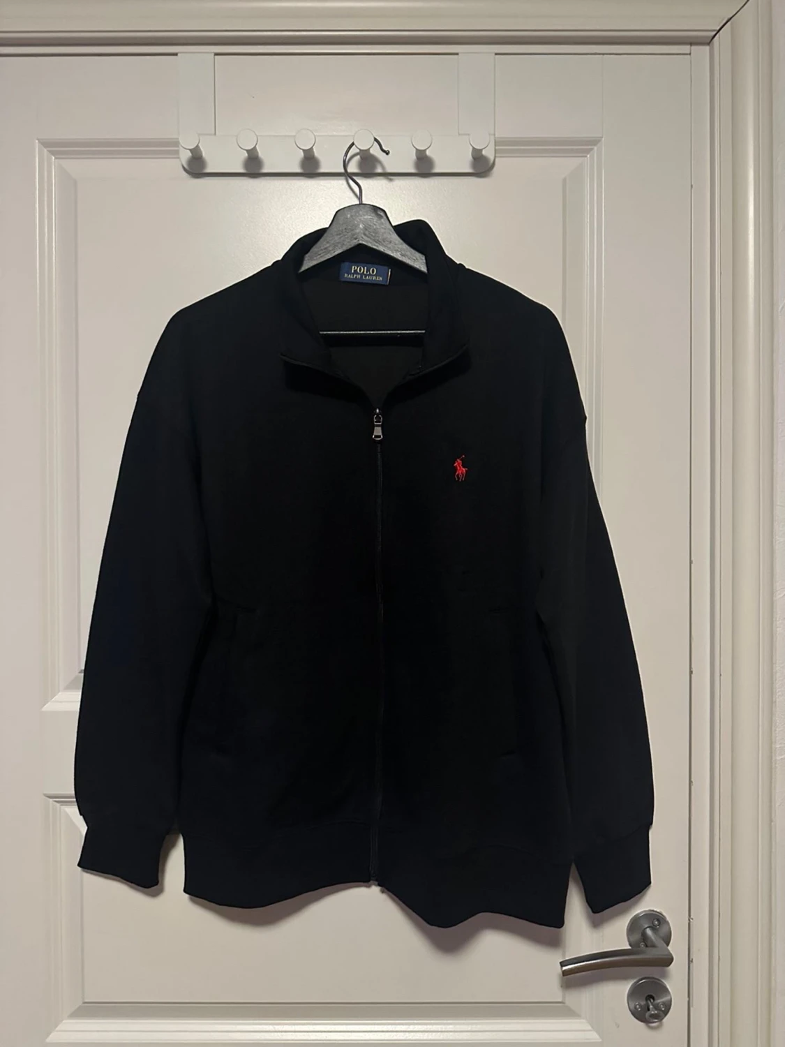 Svart zip hoodie från Polo Ralph Lauren