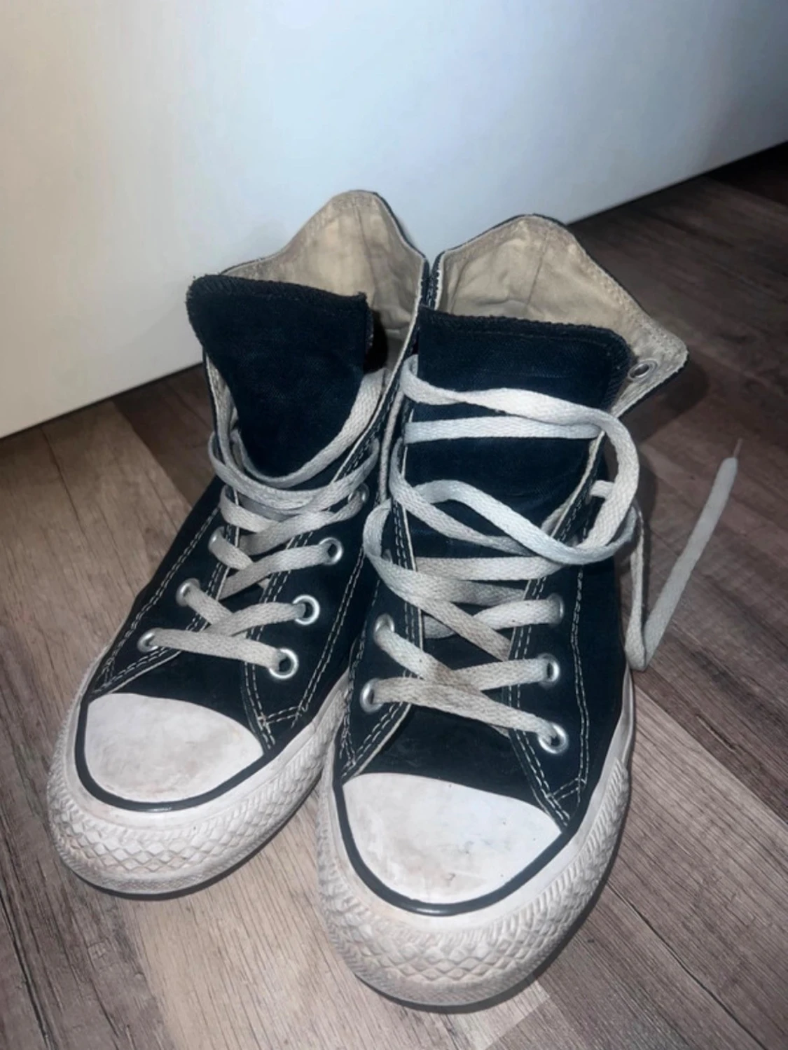 Converse All Star svarta high tops