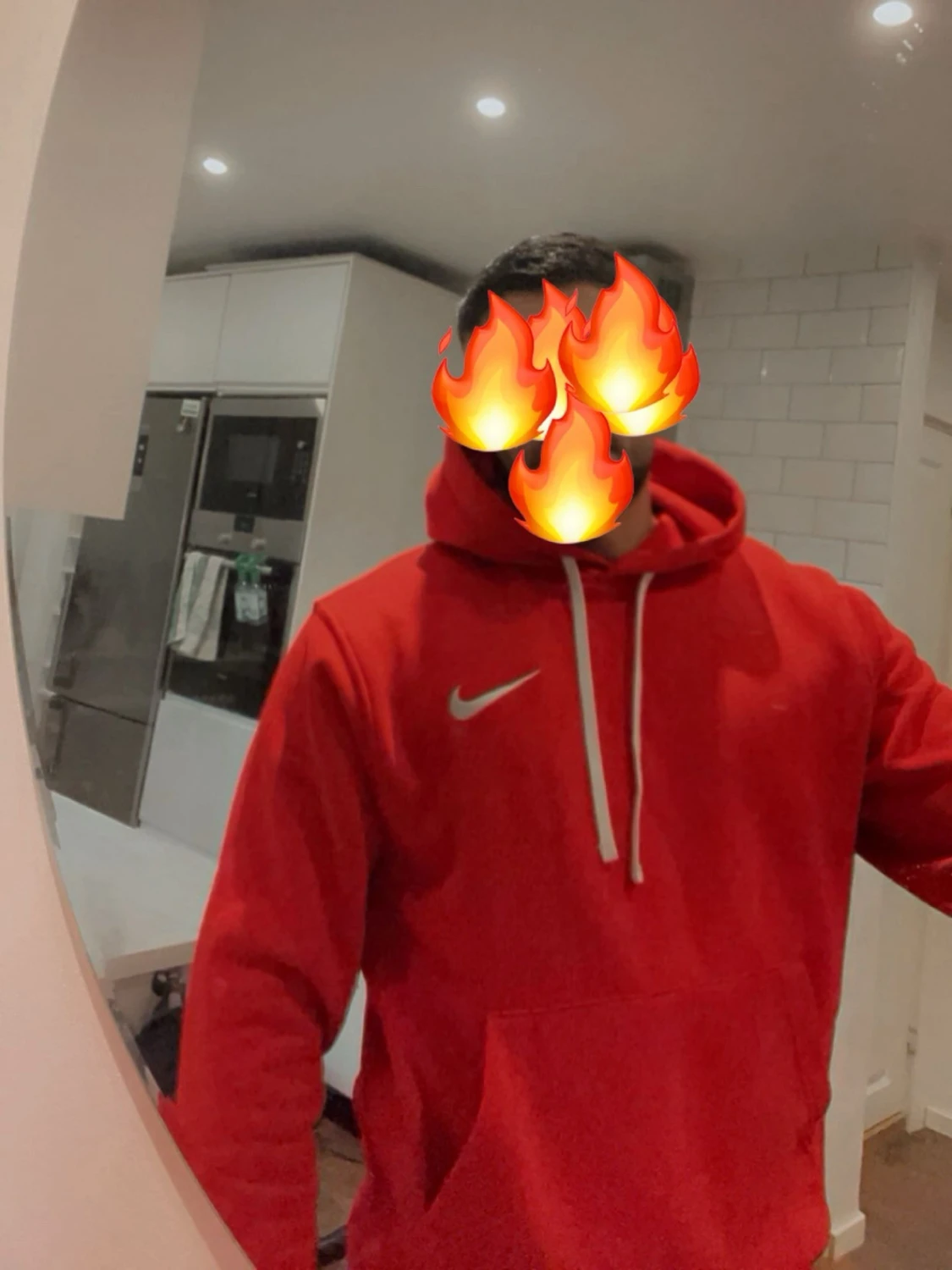 Nike hoodie st M riktigt fräch tröja  - 1