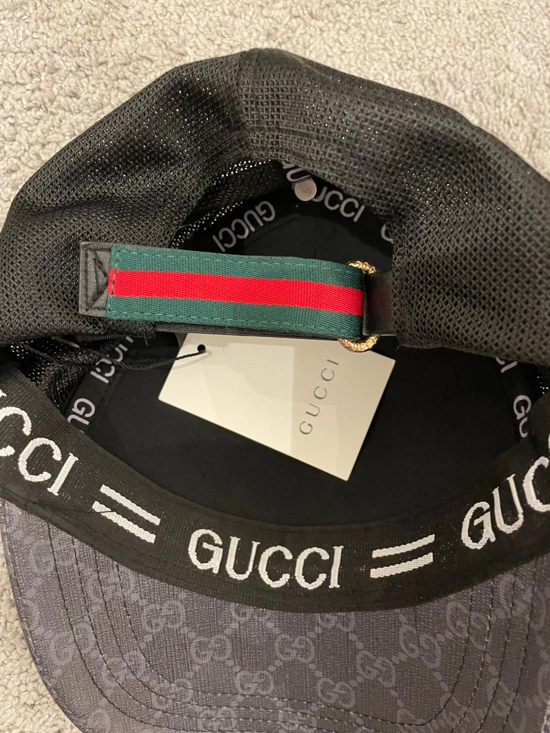 Guci keps med tiger svart - 1