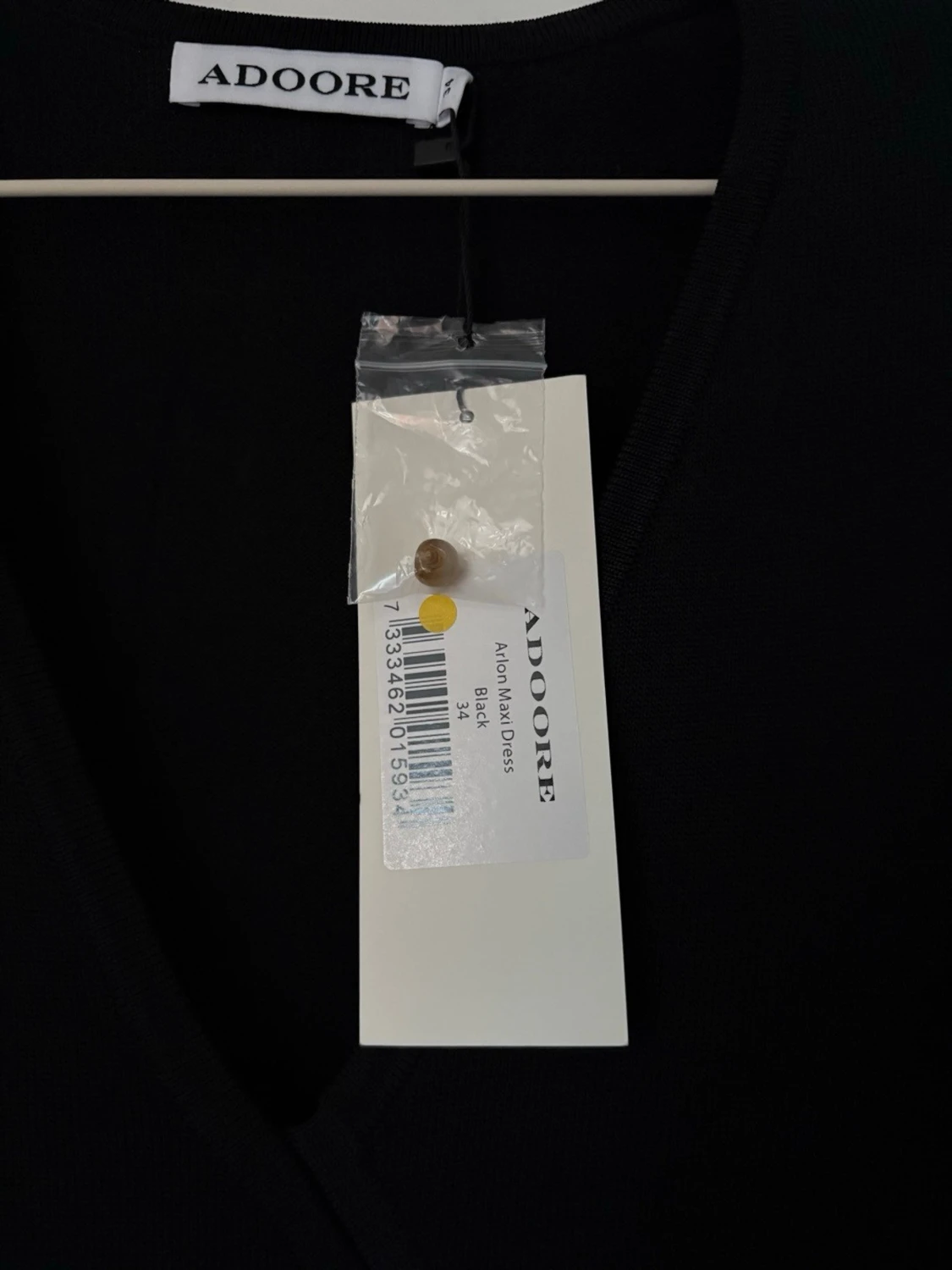 Svart långklänning från Adoore - 1