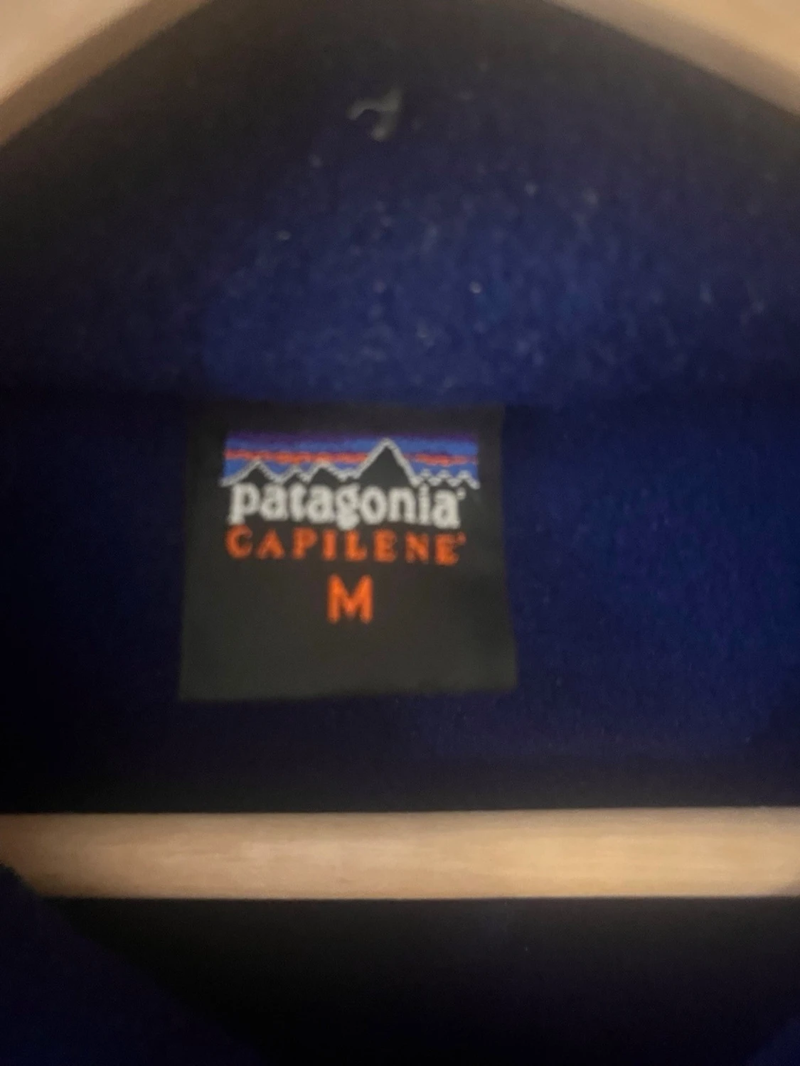 Blå fleece-tröja Patagonia - 1