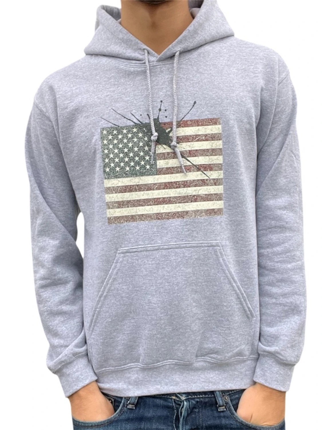 Concrete ink hoodie  - 1