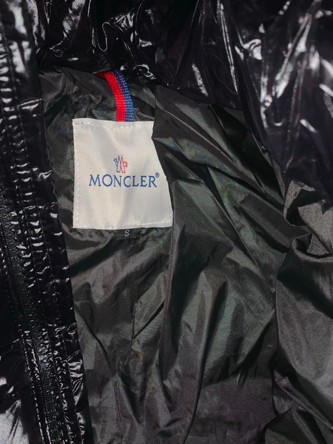 Svart pufferjacka från Moncler S - 2