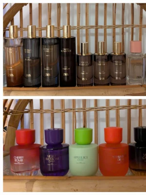 Zara splitpaket  - 2 stycken 10 ml dekanter ✨️Välj bland dofterna på listorna bland bilderna, tryck på bilderna för att se all text 