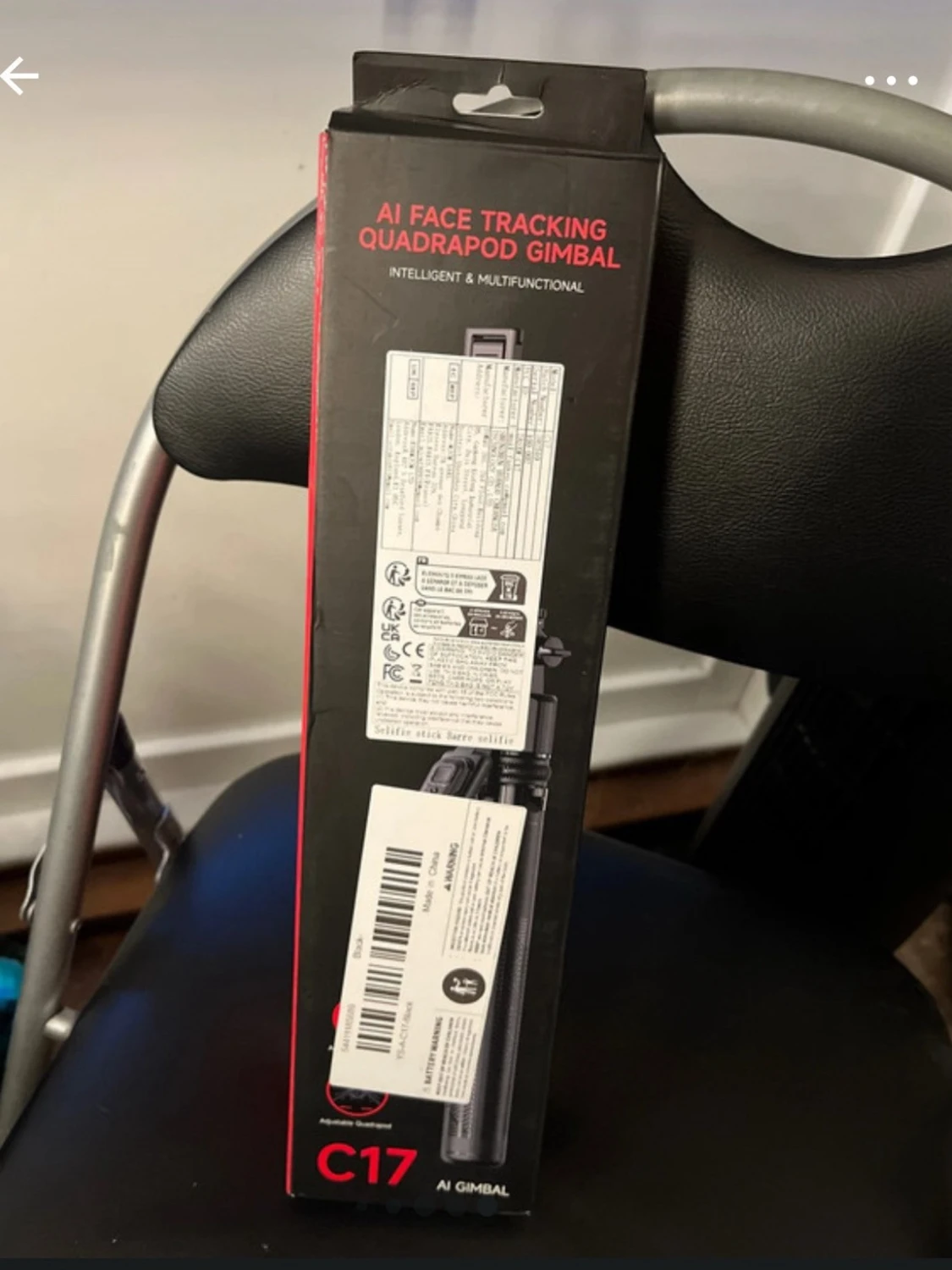 C17 AI Face Tracking Quadrapod Gimbal - 2