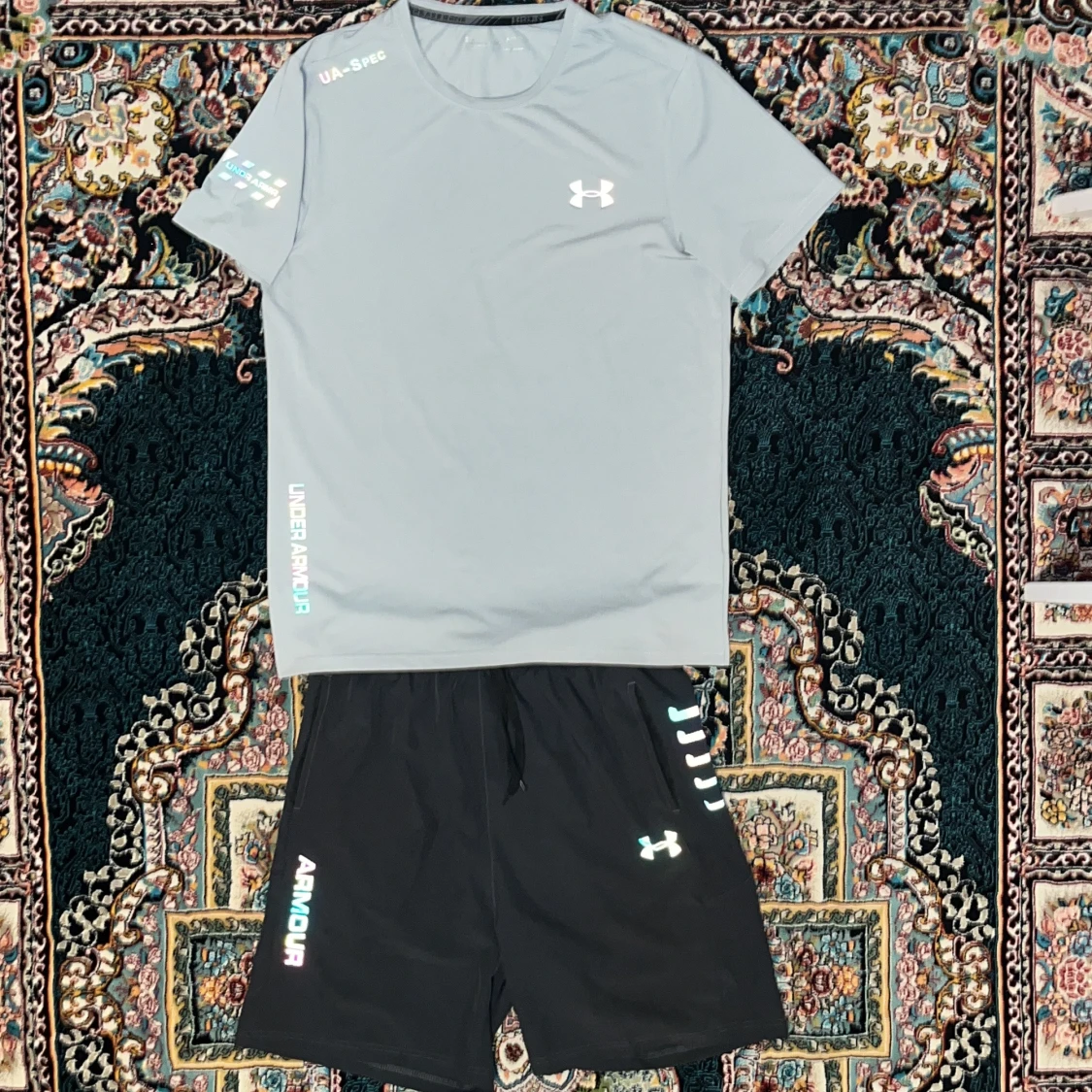 Ljusgrå Under Armour t-shirt - 3