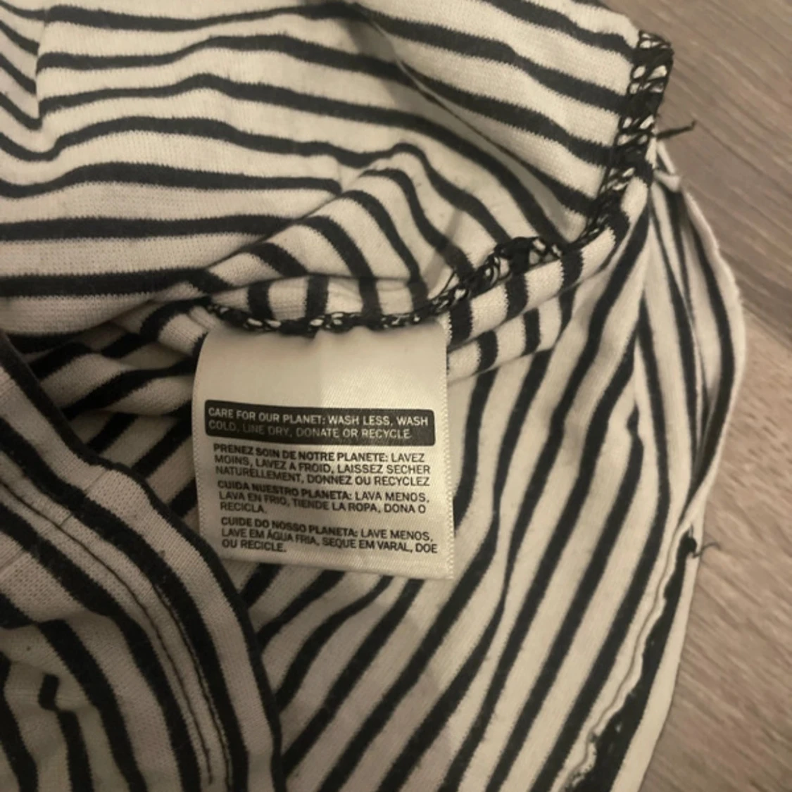 Randig långärmad tröja från Levi's XS - 4