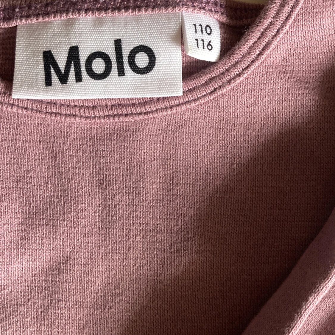 Rosa långärmad klänning från Molo - 1