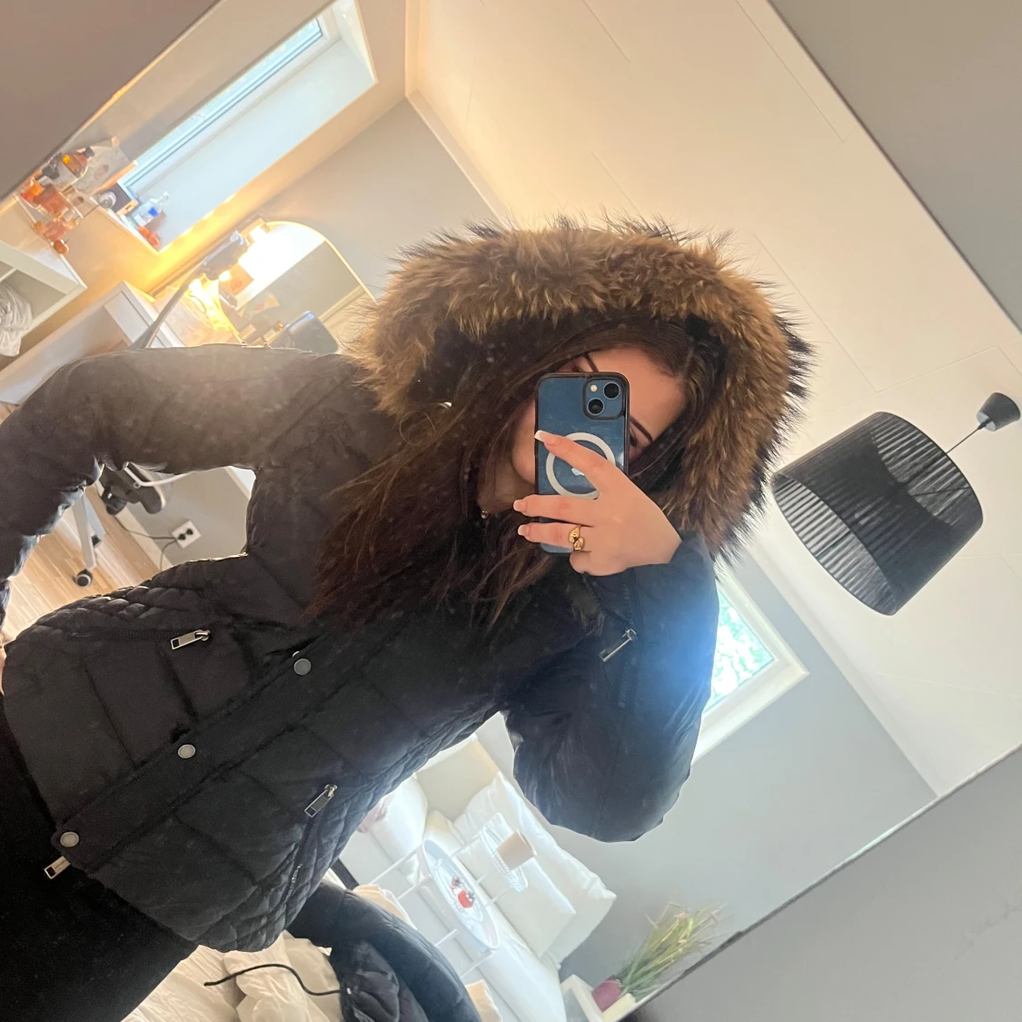 Svart dunjacka Rockandblue  - 1