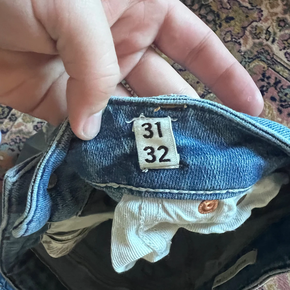 Jack & Jones  jeans med slitningar slim Liam 31/32 - 4