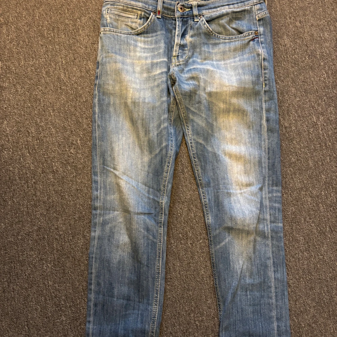 Skinny fit ljusblå jeans från George - 1