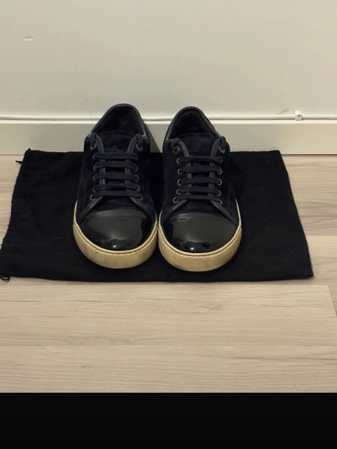 Svarta sneakers från Lanvin