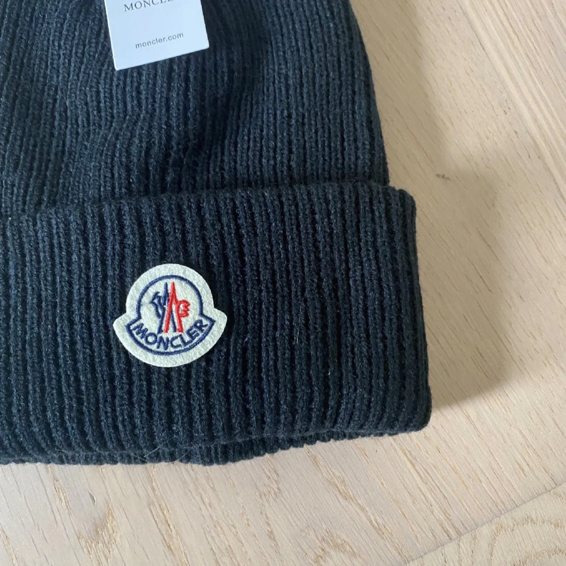 Svart Monclear Beanie - 3
