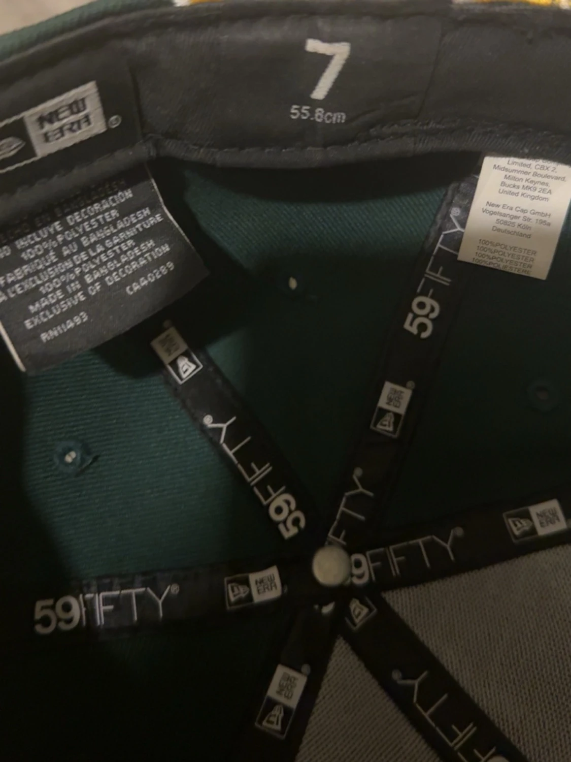 Grön Oakland Athletics keps - 2