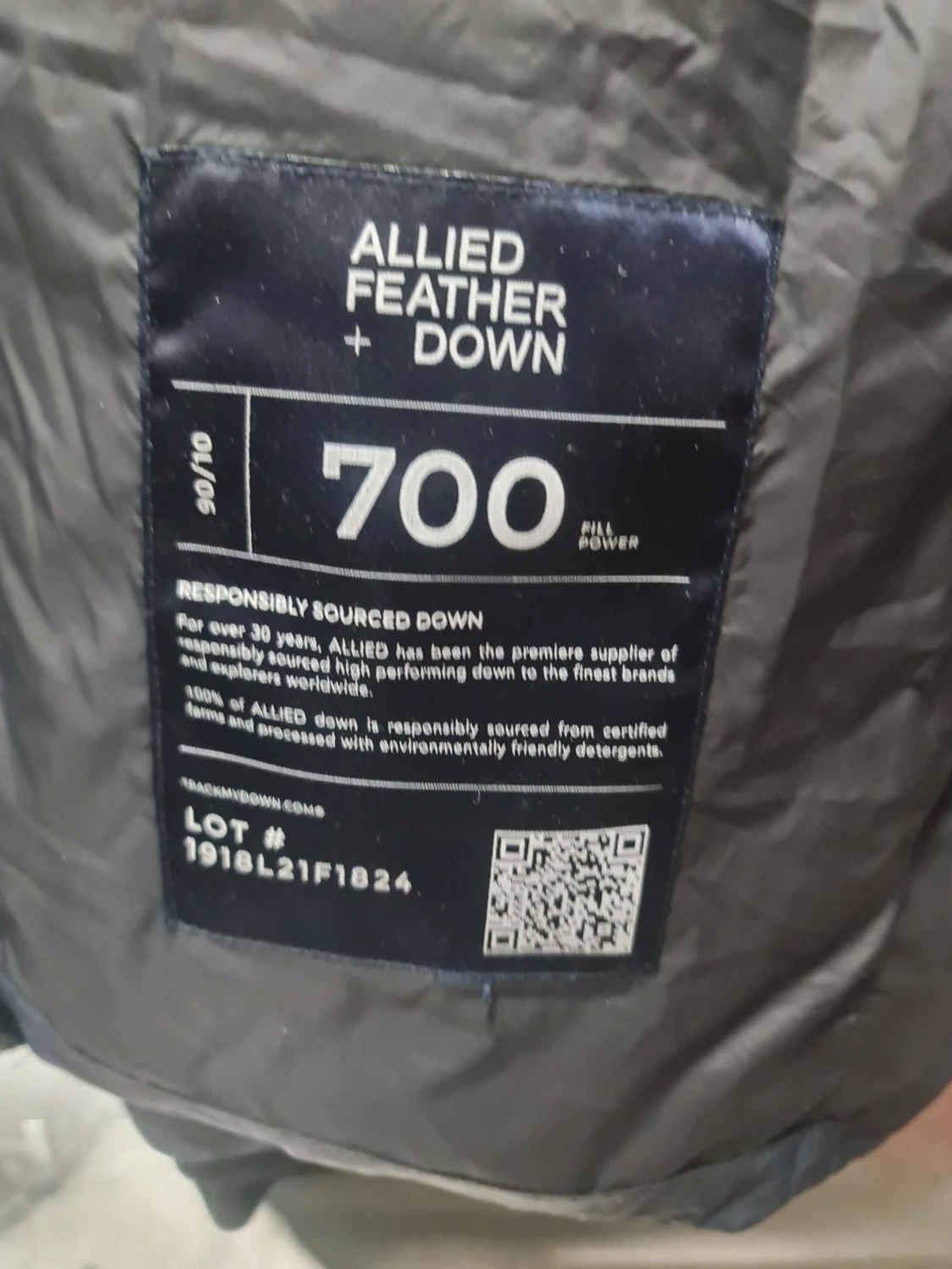 Mörkblå Sail Racing dunjacka S - 4