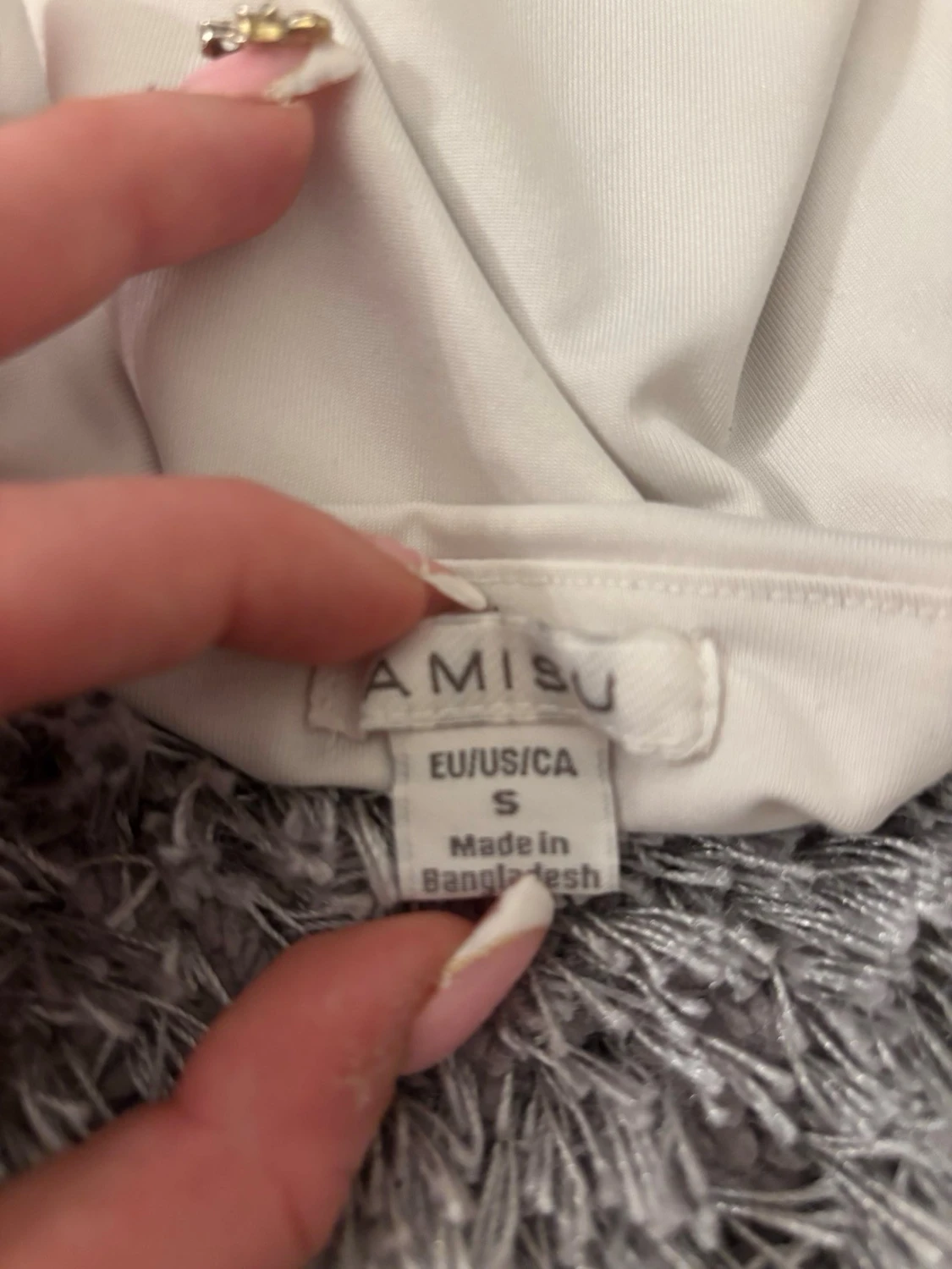 Vit linnetopp från New Yorker  - 2