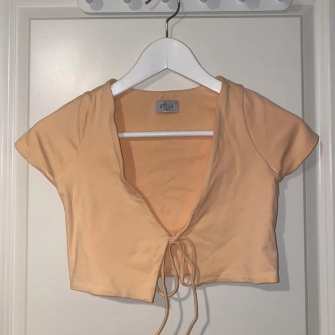 Persikofärgad croppad topp Oh Polly - 1